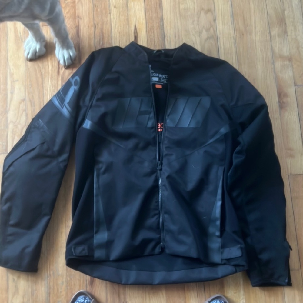Icon padded motorcycle jacket